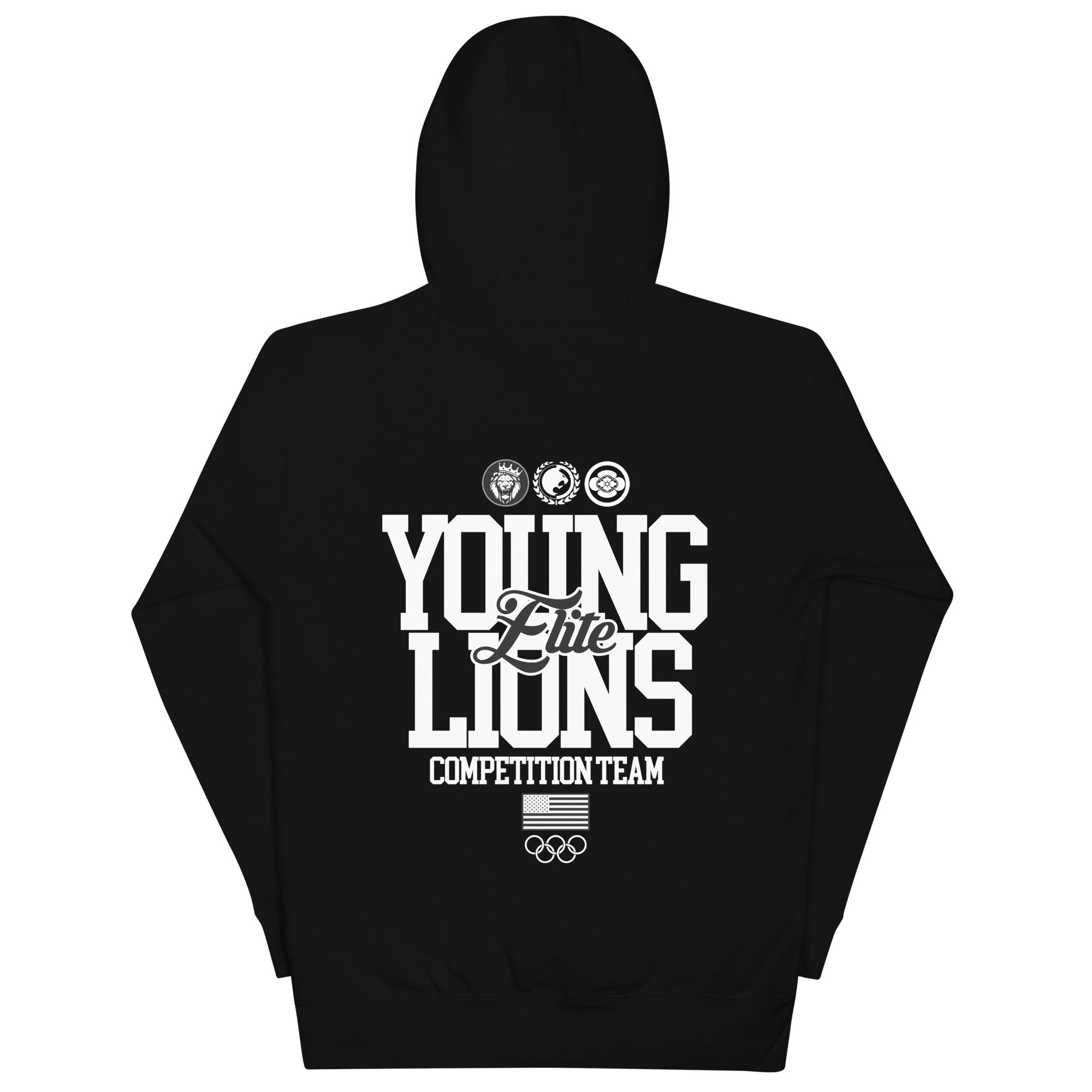 Young Lions Karate Elite Adult Unisex Hoody